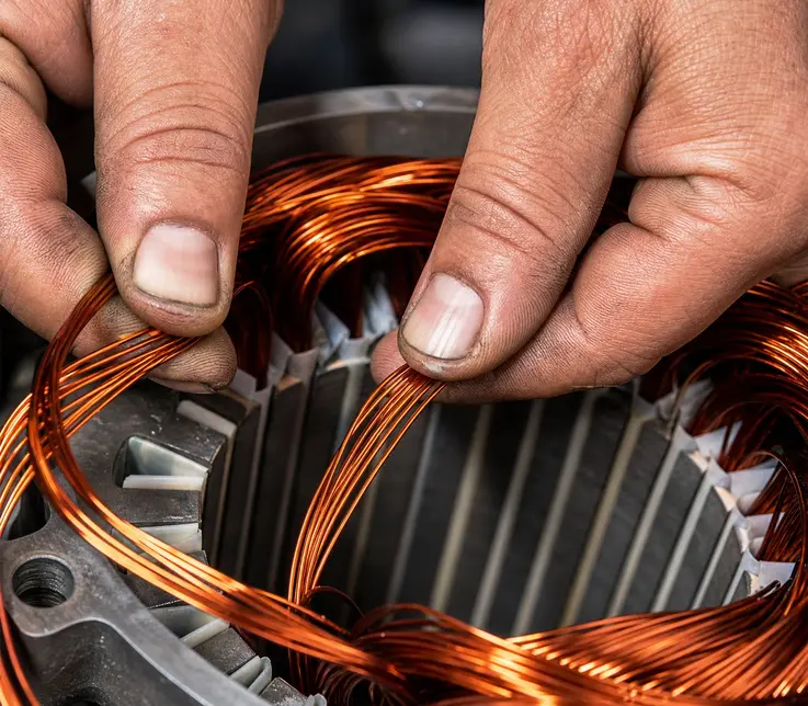 Rebobinamento de Motores Elétricos em Geral